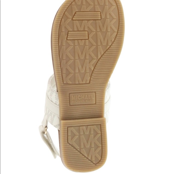 Michael kors Jaliyah logo thong sandal 13M toddler - Picture 5 of 5